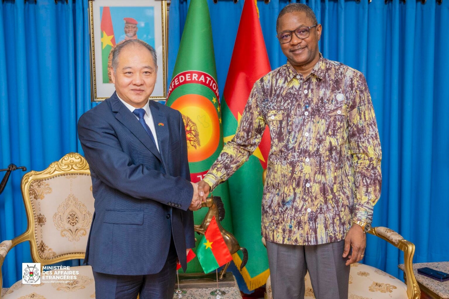 Burkina-Chine : intensifier la coopération bilatérale