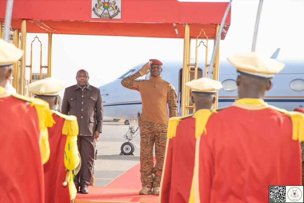 Le président de l’UA au Burkina : sécurité et intégration au menu