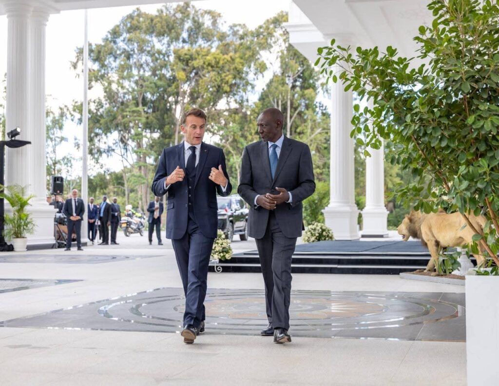 Macron à Nairobi: plus d’1 milliard € d’investissements signés