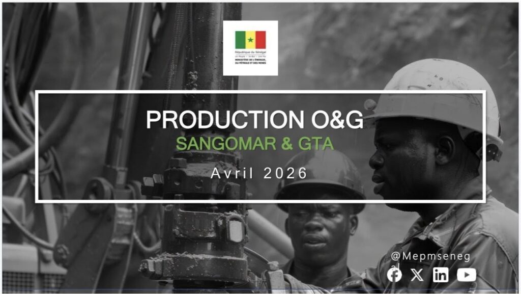Sénégal : recul des exportations de GNL, stabilité à Sangomar