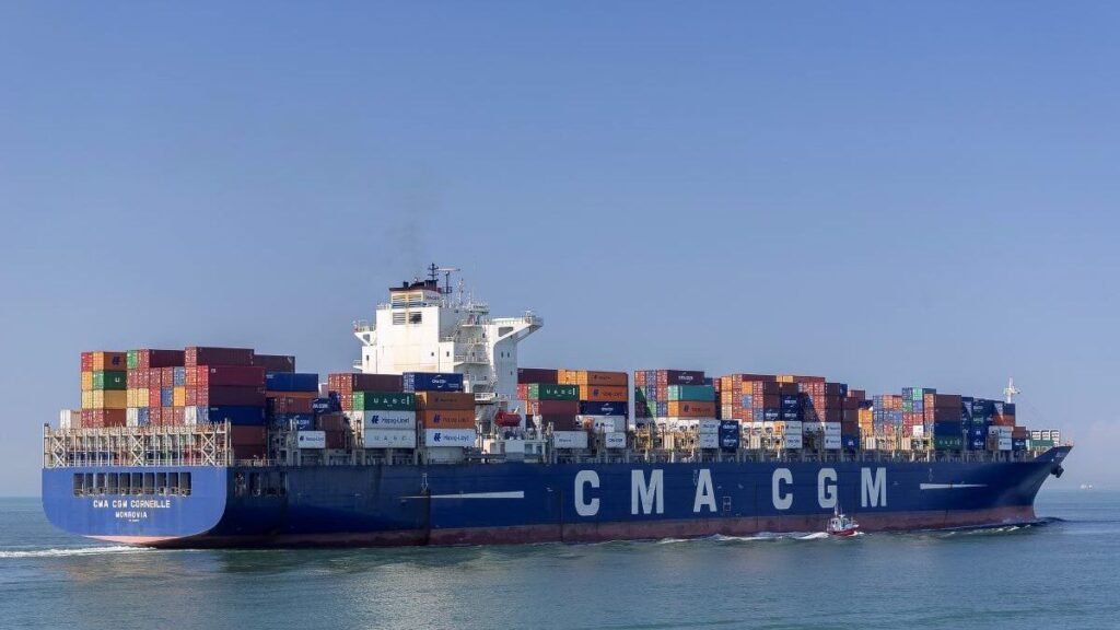 Première escale à Abidjan d’un navire CMA CGM