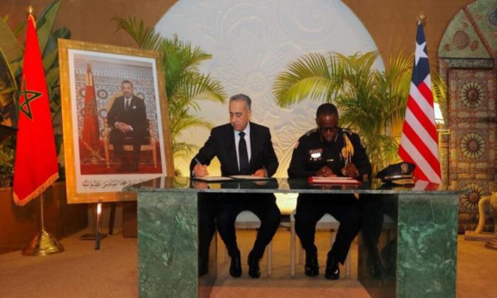 Accord sécuritaire entre le Maroc et le Libéria à Rabat
