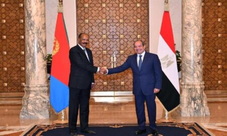 Egypte: Al-Sissi reçoit son homologue érythréen