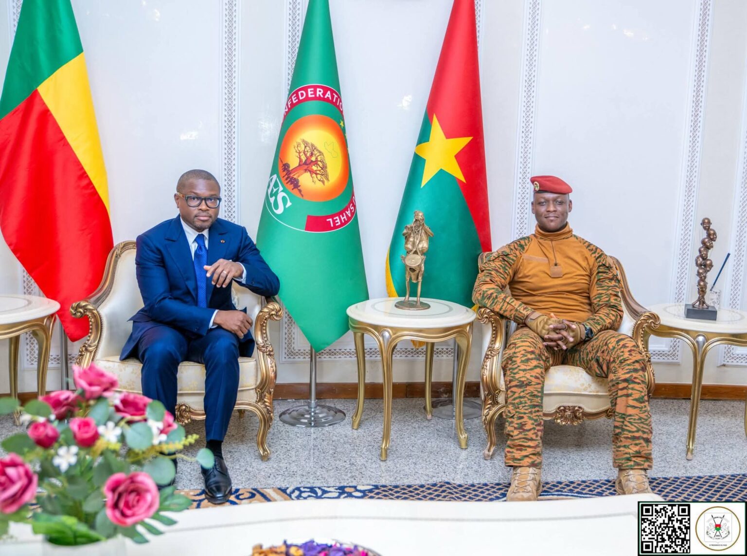 Burkina-Bénin : Wadagni en visite de travail à Ouagadougou