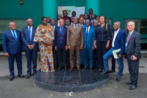 RCI/Eau et IA: Djibril Ouattara en visite à la SODECI