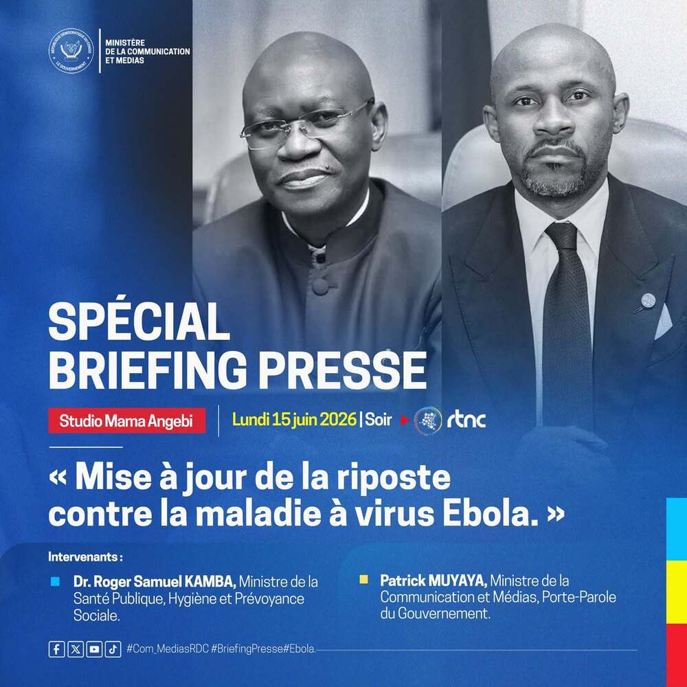 RDC-Ebola : 808 cas et 192 décès dans l’Est du pays (officiel)