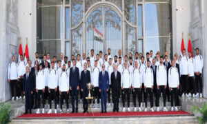 Al-Sissi honore les Pharaons après leur parcours au Mondial