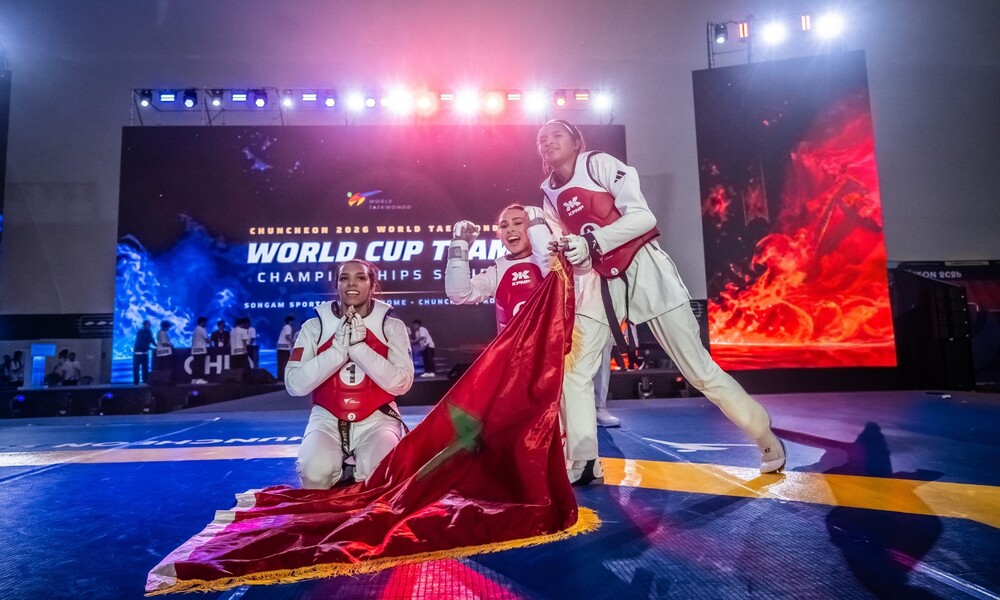 Corée-Taekwondo : le Maroc champion du monde par équipes