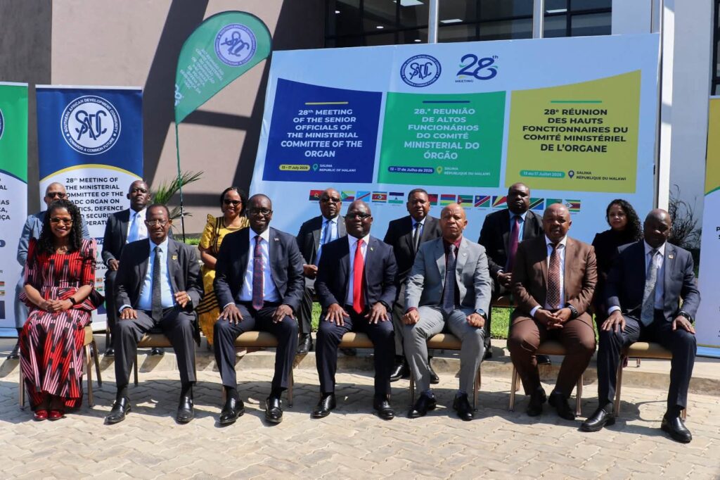 SADC : réunion sécuritaire au Malawi avant le comité ministériel