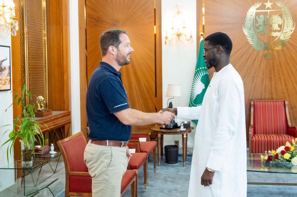 Sénégal : Diomaye Faye reçoit l’astronaute Thomas Pesquet