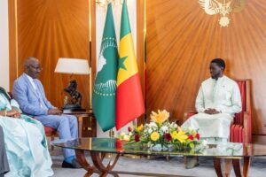 Sénégal-Mauritanie : Faye reçoit un message de Ghazouani