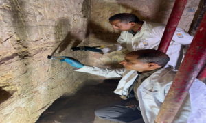 Égypte: trois tombes du Nouvel Empire découvertes dans la nécropole de Saqqarah