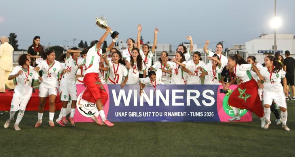 Football féminin : le Maroc remporte le tournoi U17 de l’UNAF