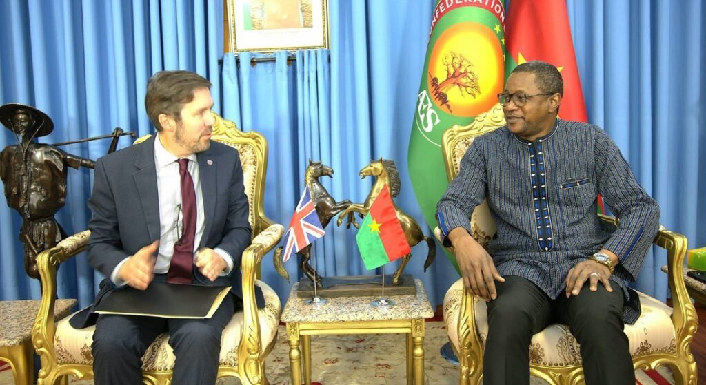 Ouagadougou et Londres veulent renforcer leur coopération