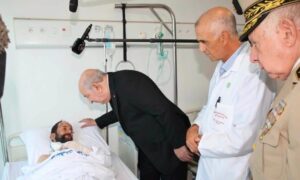 Incendies : Tebboune au chevet des blessés sur fond de soupçons