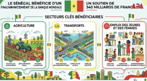 Sénégal : 340 milliards FCFA de la Banque mondiale