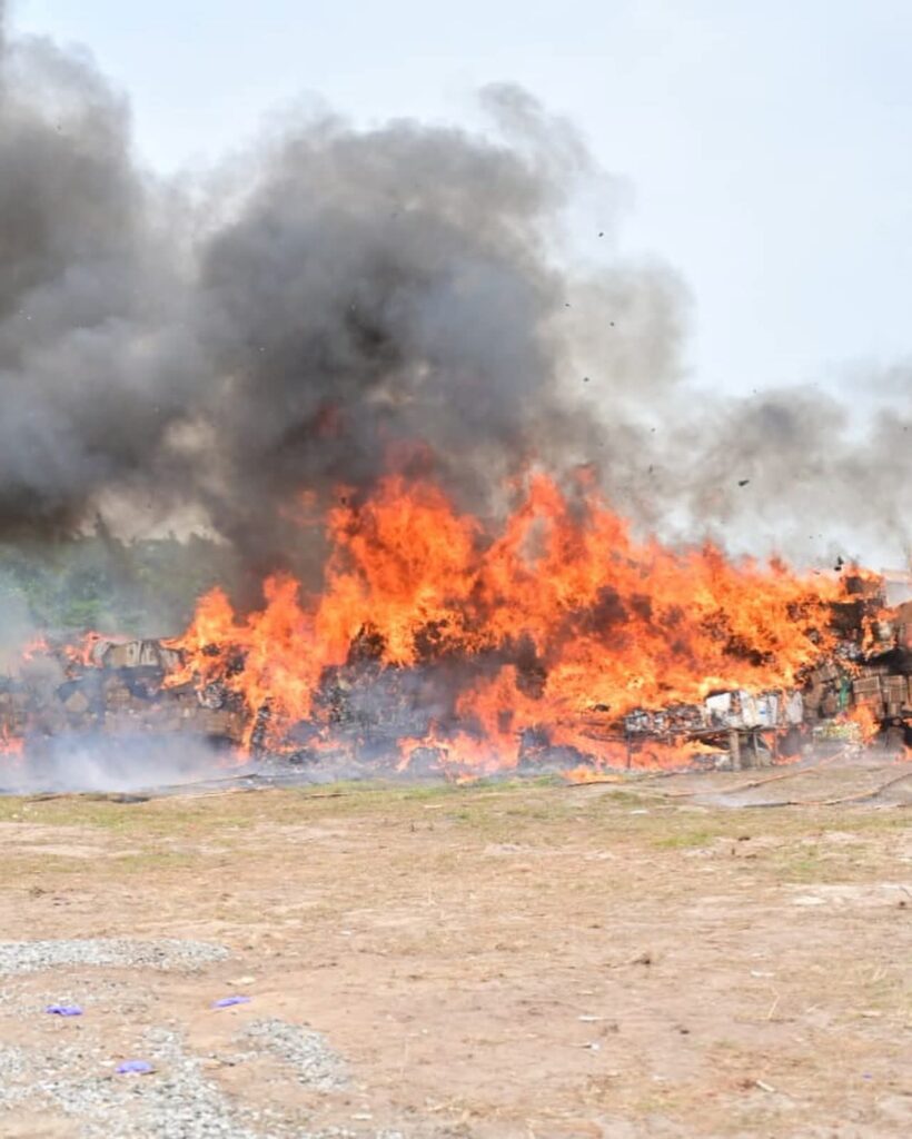 Nigéria : plus de 329 tonnes de drogues détruites à Lagos