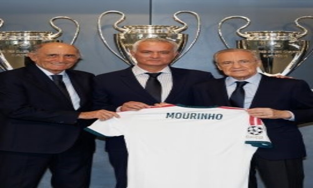 Mourinho officiellement nouvel entraîneur du Real Madrid