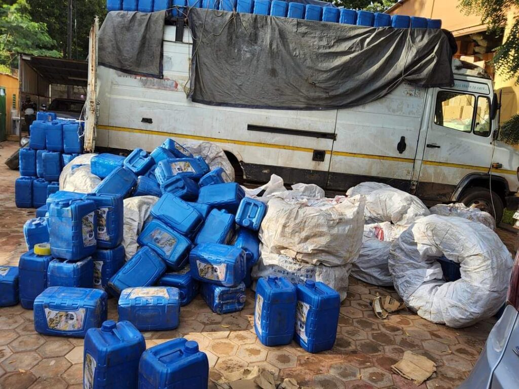 Burkina : 141 millions FCFA de produits frauduleux saisis