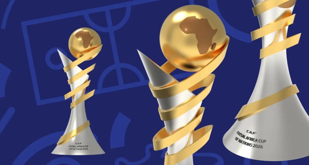 Futsal : la CAF dévoile le nouveau trophée de la CAN 2026