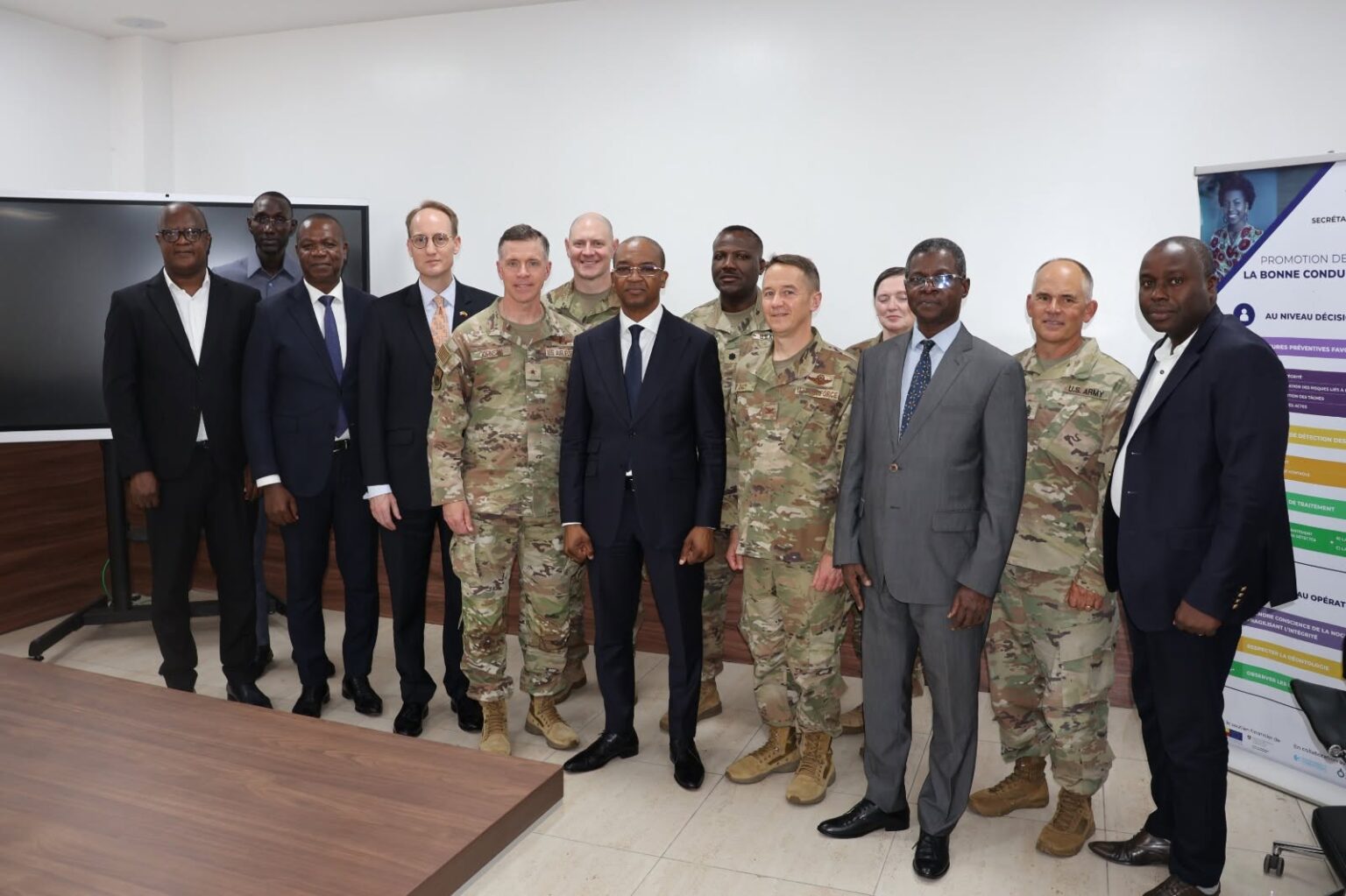 Bénin : une délégation de la Garde nationale US à l’Intérieur