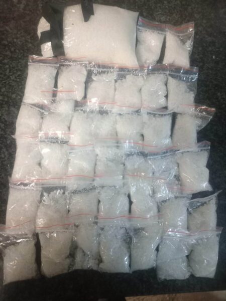 Afrique du Sud : deux suspects arrêtés avec 2 kg de crystal meth