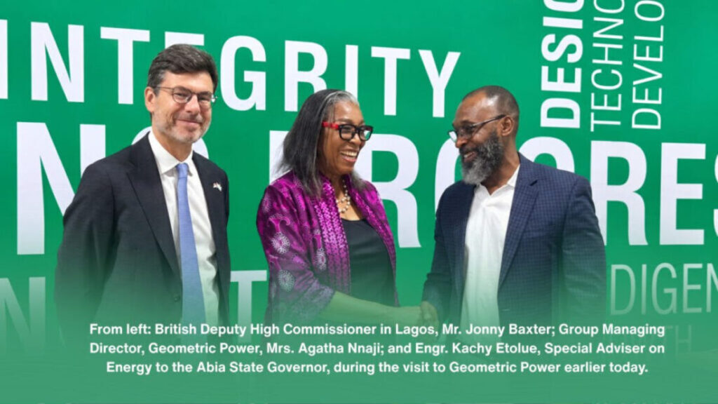 Les réalisations de Geometric Power au Nigéria saluées