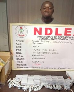 Nigeria : la NDLEA arrête un narcotrafiquant déguisé en marchand de thé