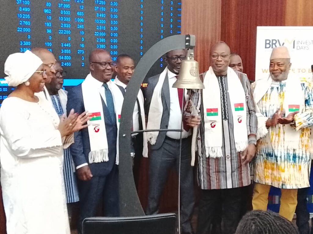 BRVM : des Diaspora Bonds du Burkina Faso admis à la cote