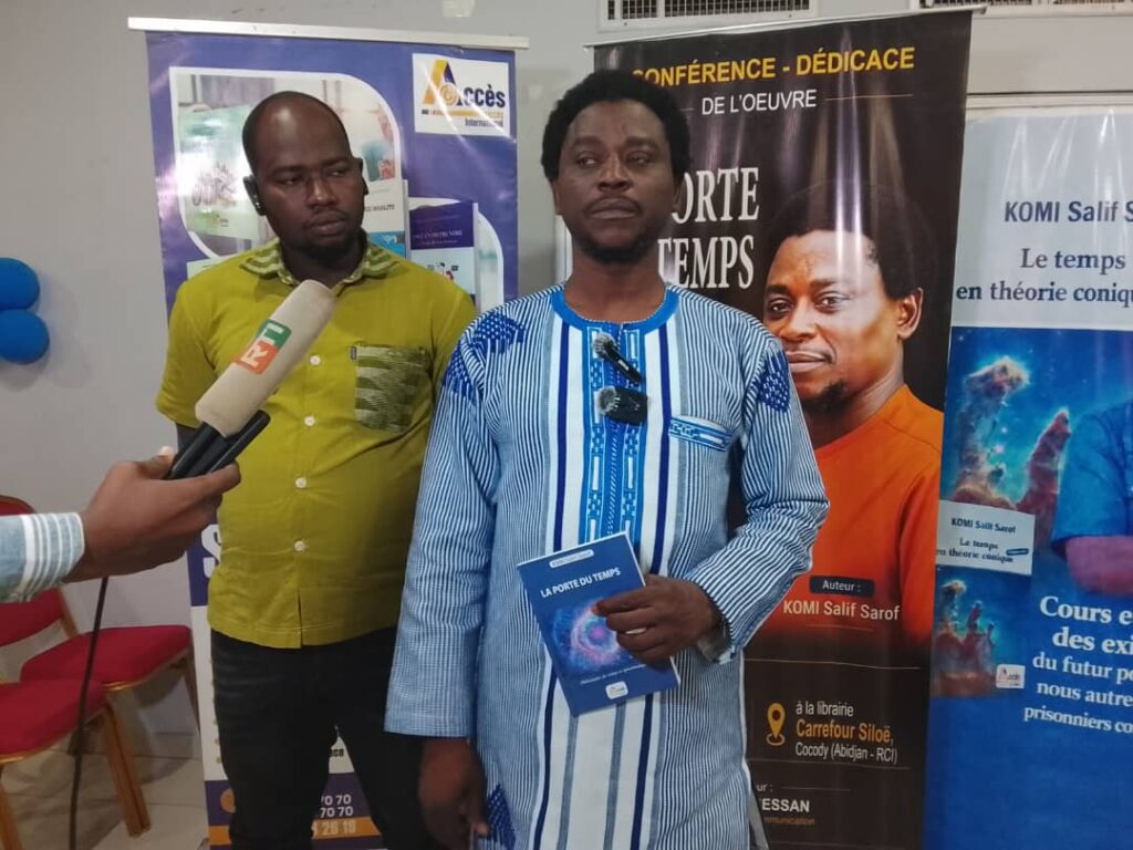 RCI : l’écrivain Salif Sarof bouscule notre vision du temps