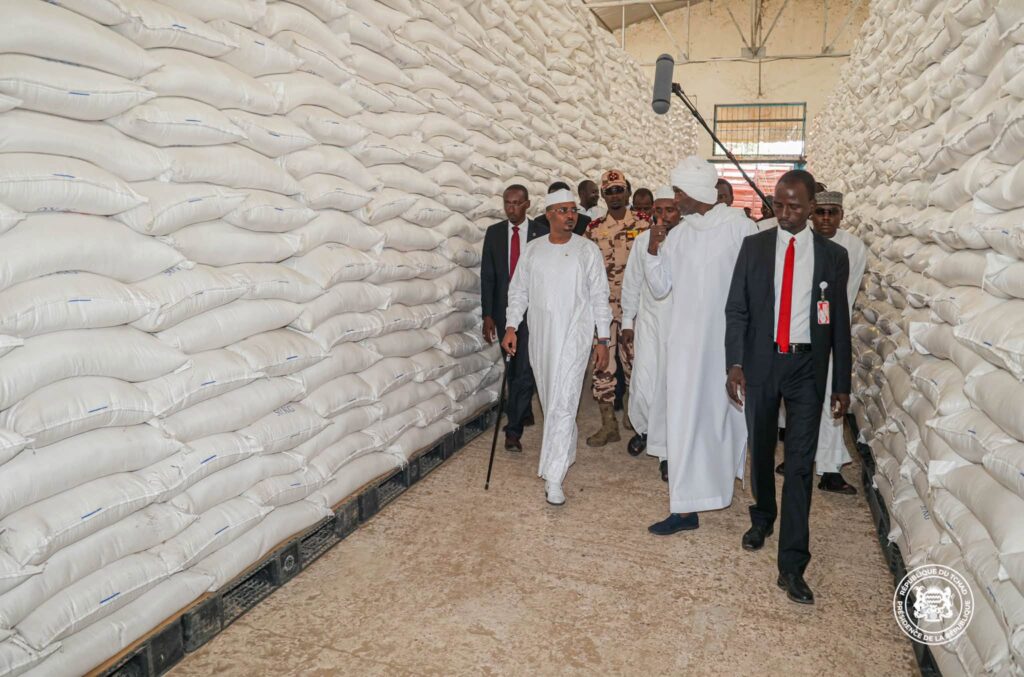 Tchad : Mahamat Idriss Déby évalue les stocks de céréales