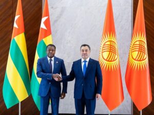 Gnassingbé à Bichkek : huit secteurs au menu de la coopération