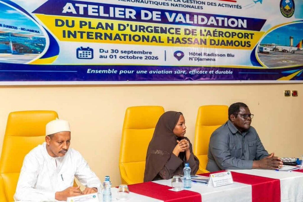Tchad : validation du Plan d’urgence de l’aéroport Hassan-Djamous