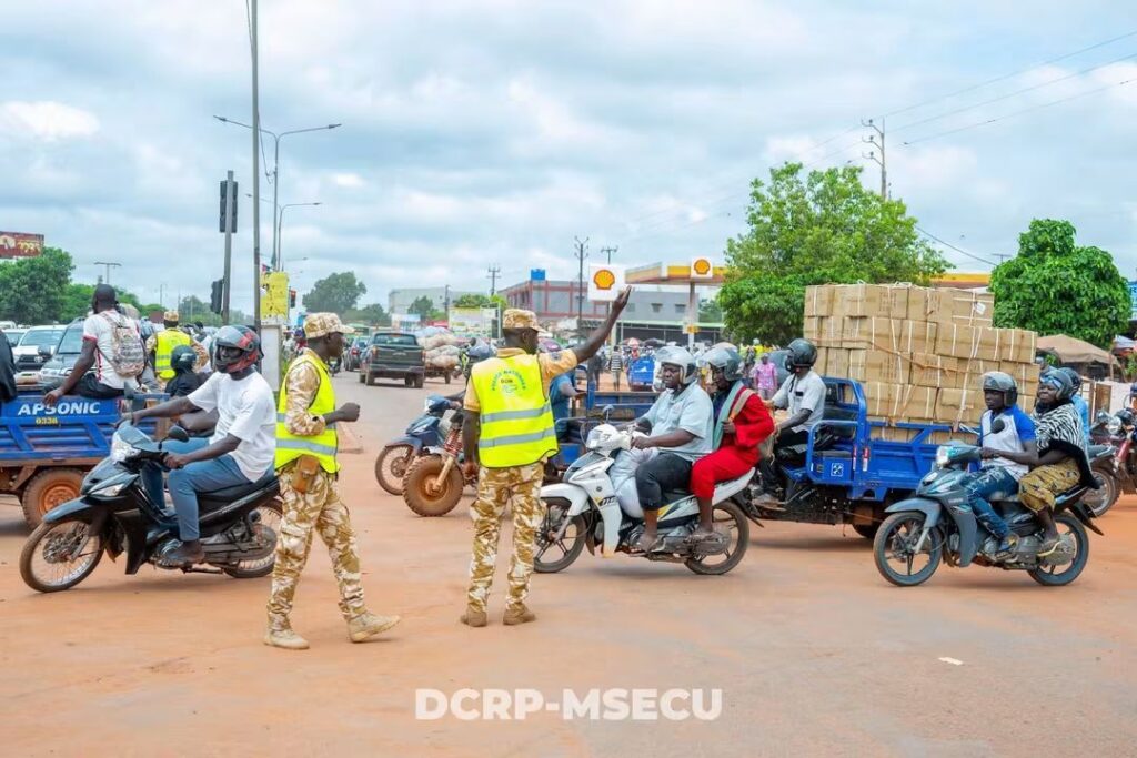Port du casque : plus de 14 000 usagers contrôlés au Burkina