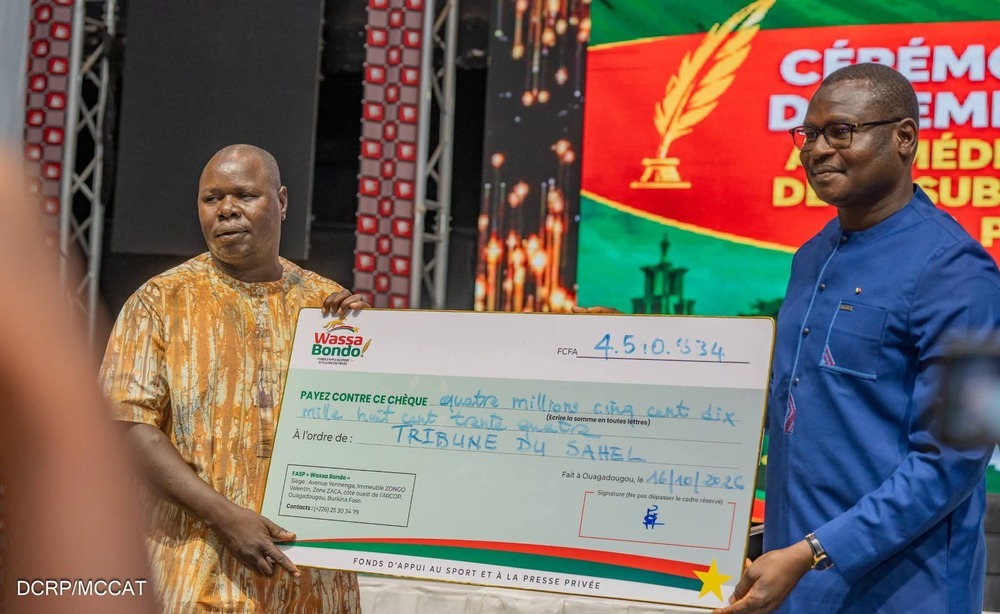 Burkina : 320 millions pour la presse privée