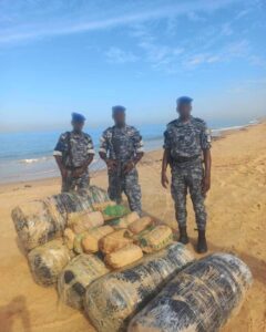 Sénégal : plus de 200 kg de chanvre indien saisis sur la plage de Nianing