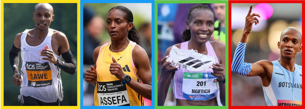 Athlétisme : 4 Africains pour le titre mondial de l’année 2026