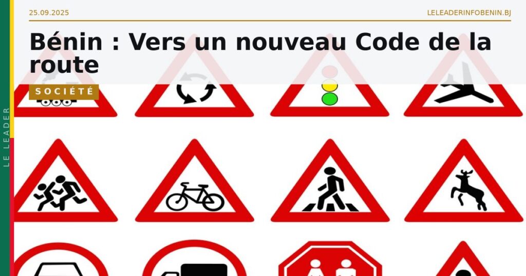 Bénin : une nouvelle loi pour moderniser le Code de la route
