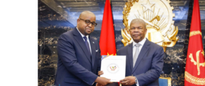 RDC : Anzuluni transmet un message de Tshisekedi à Lourenço