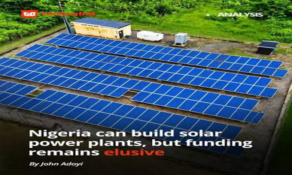 Nigeria : lancement d’un fonds de 300 millions de dollars pour les énergies renouvelables décentralisées